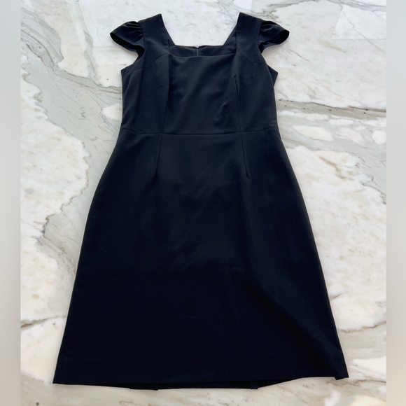 YUMI MAZAO BLACK CAP SLEEVE DRESS SIZE IT 40 / US 6 NWOTS! - Picture 8 of 16